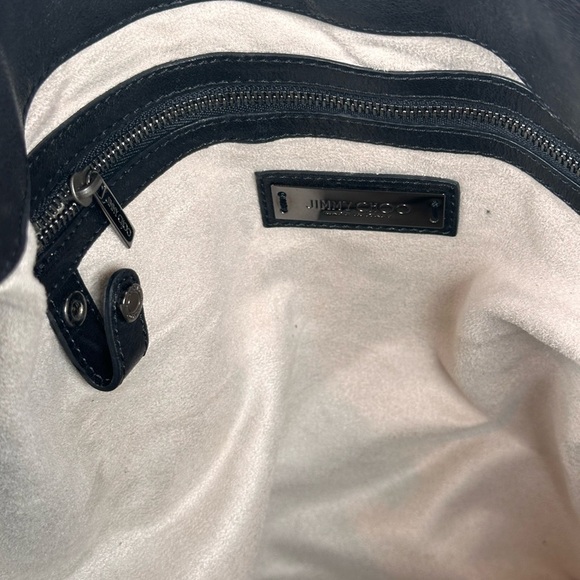 Jimmy Choo Black Quilted Leather Handbag - Picture 11 of 16